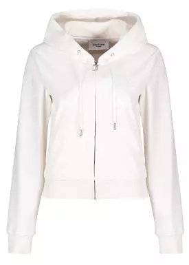 Juicy Couture Robertson Classic Velour Hoodie - sugar swizzle