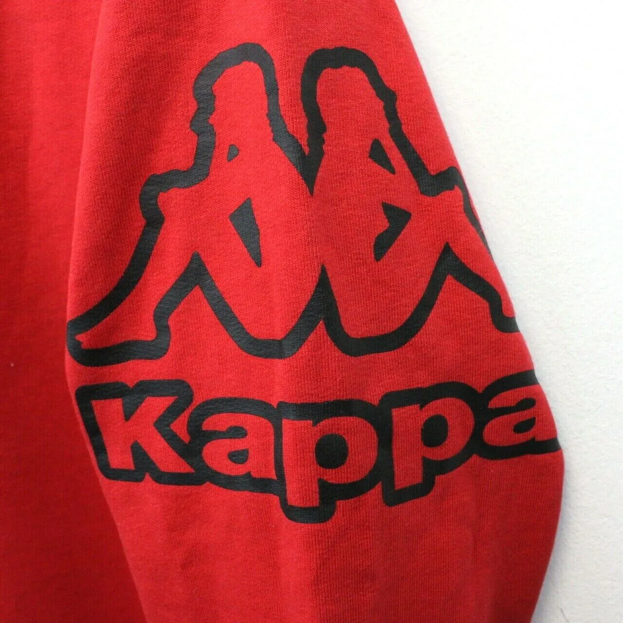 KAPPA 00s Sweatshirt Red | Medium