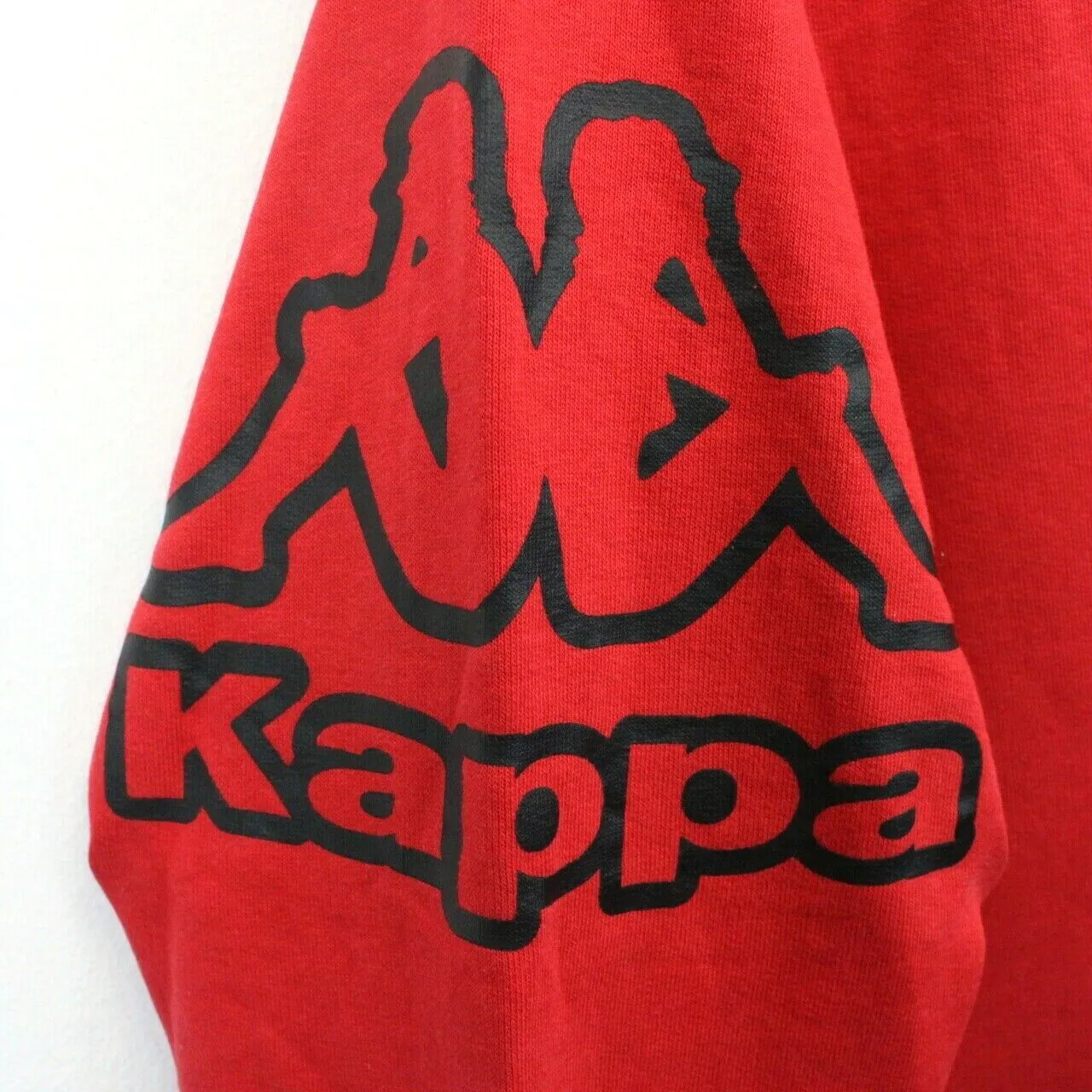 KAPPA 00s Sweatshirt Red | Medium