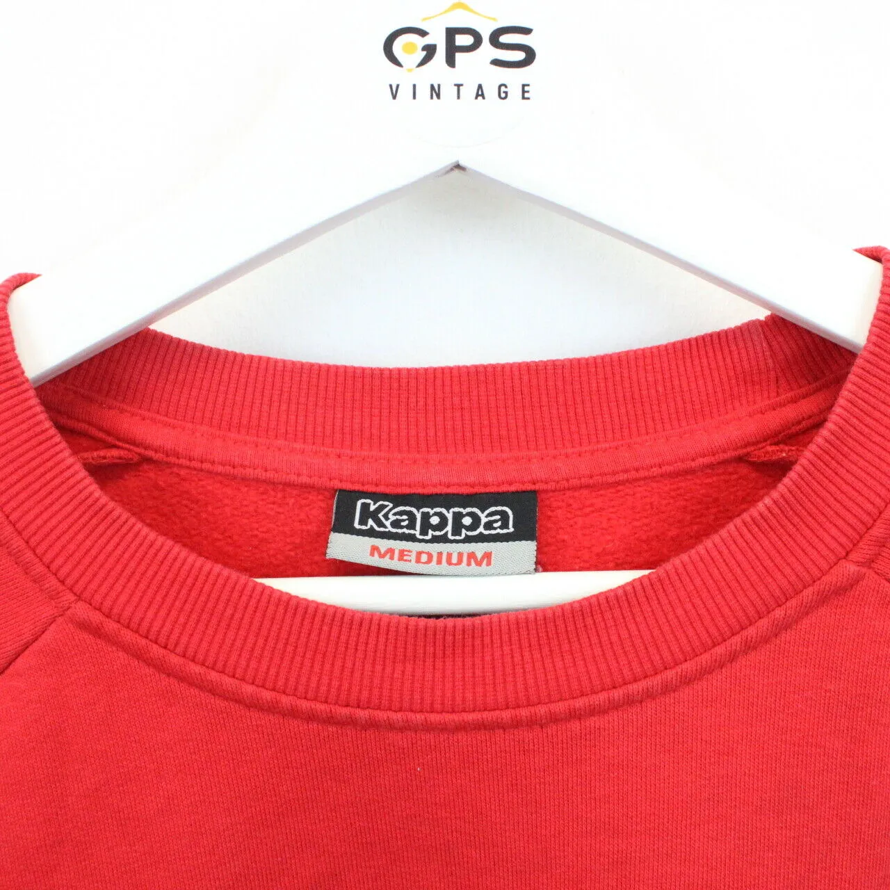 KAPPA 00s Sweatshirt Red | Medium