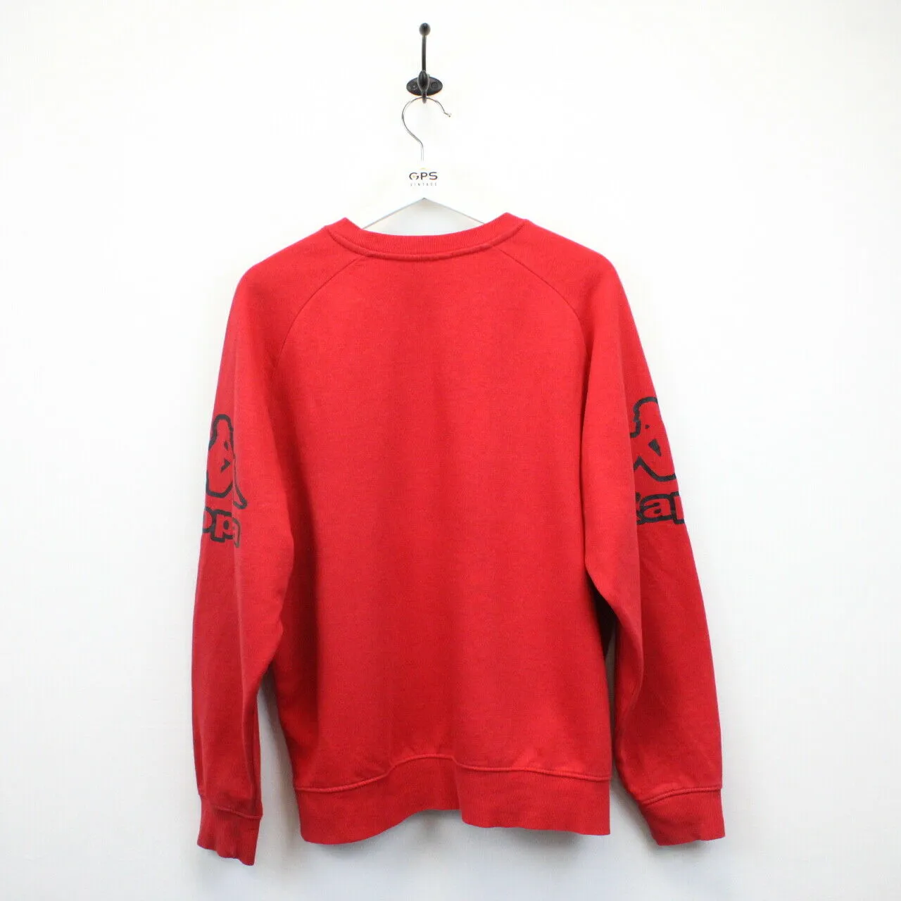 KAPPA 00s Sweatshirt Red | Medium