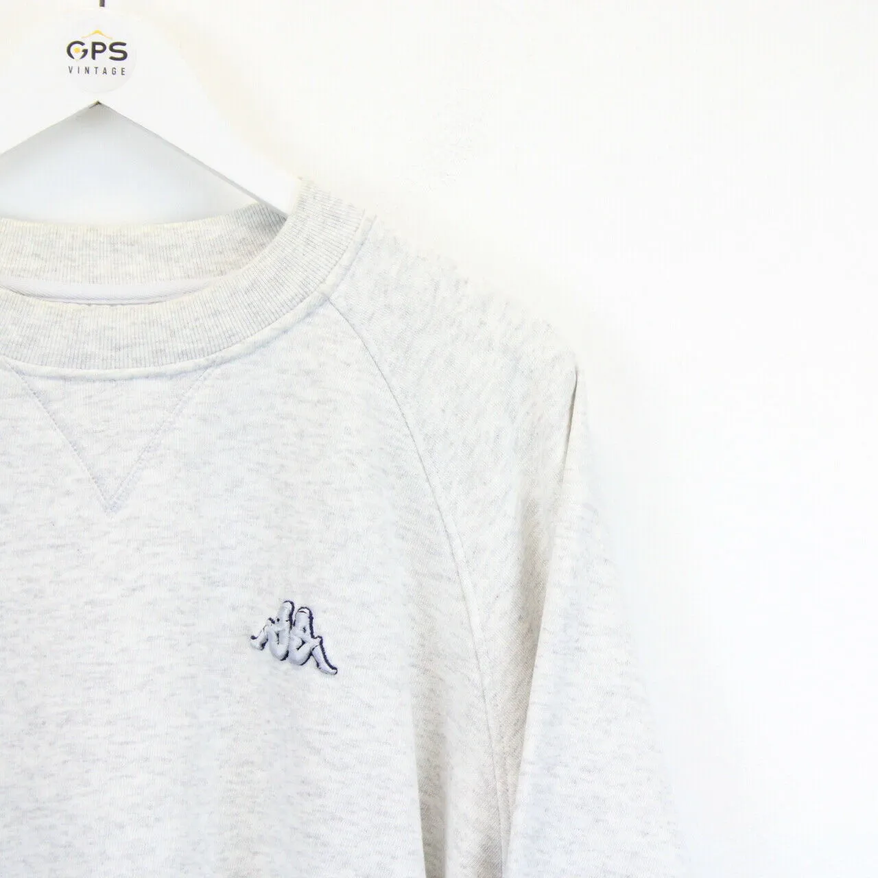 KAPPA 90s Sweatshirt Light Grey | XL