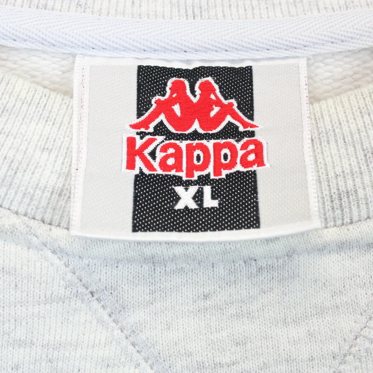 KAPPA 90s Sweatshirt Light Grey | XL