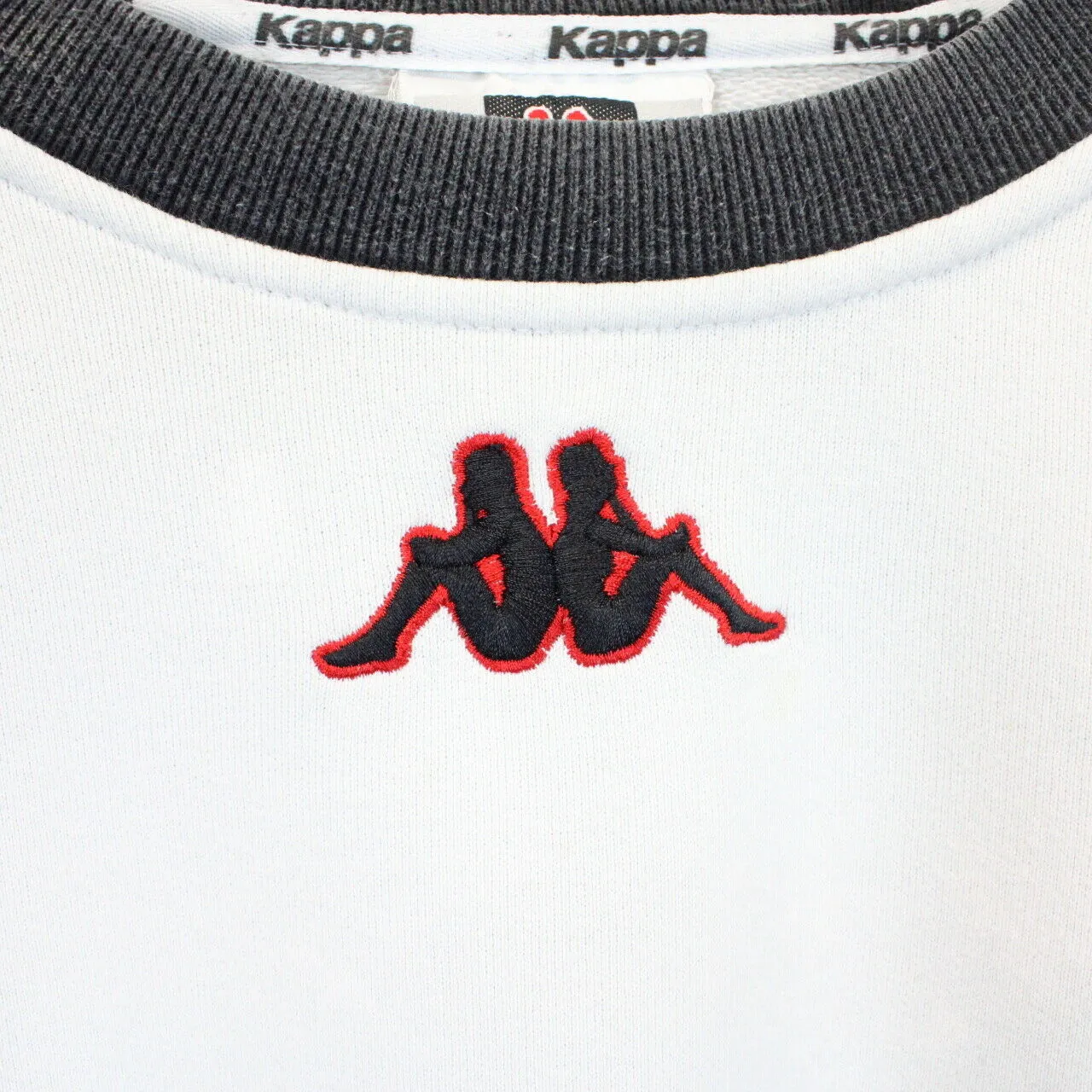 KAPPA 90s Sweatshirt White | XL