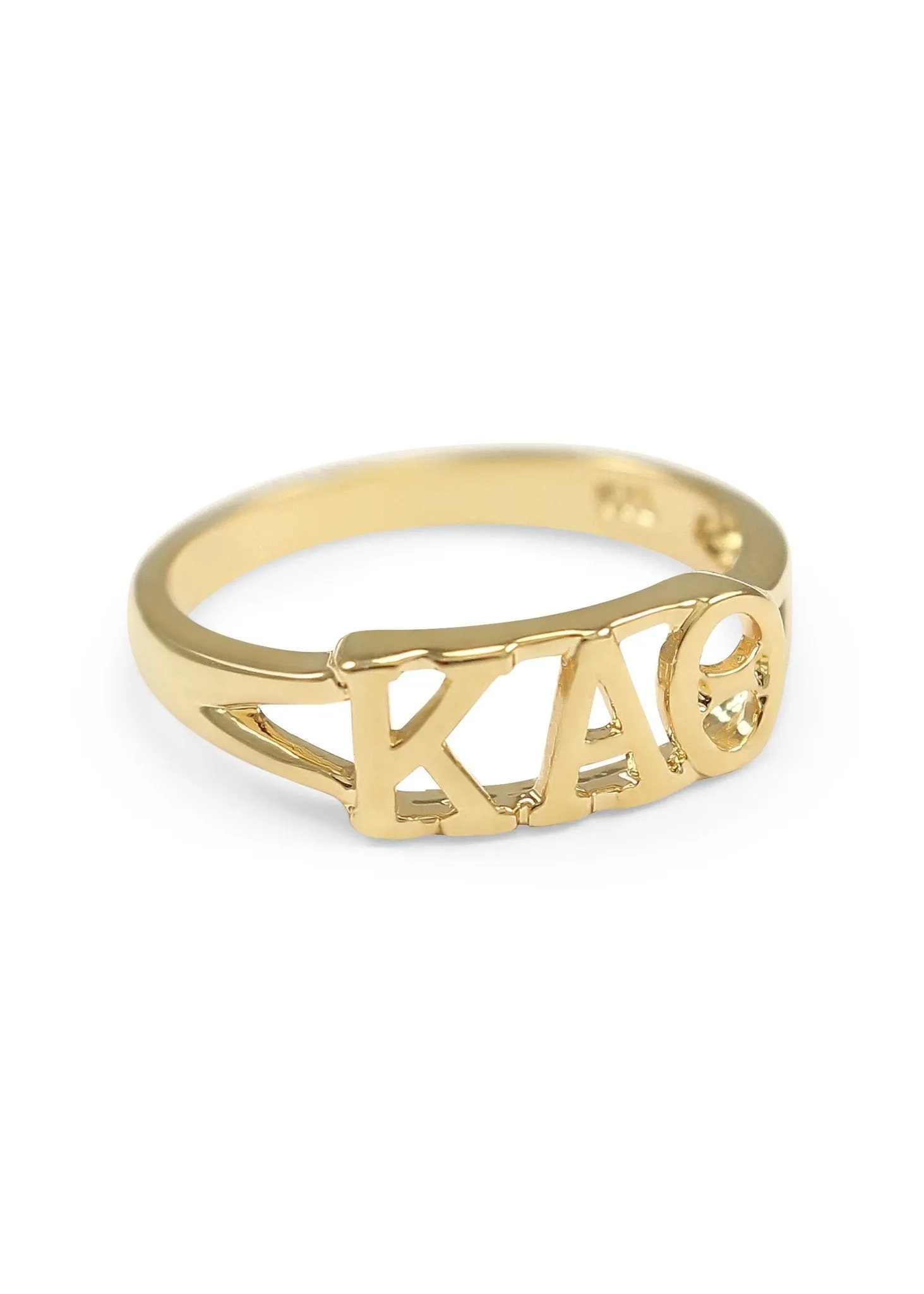 Kappa Alpha Theta Sunshine Gold Ring