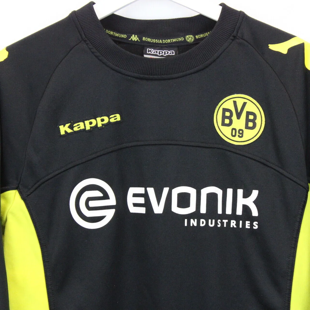 KAPPA BORUSSIA DORTMUND Sweatshirt Black | Medium