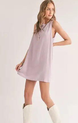 La Luna Back Cutout Mini Dress