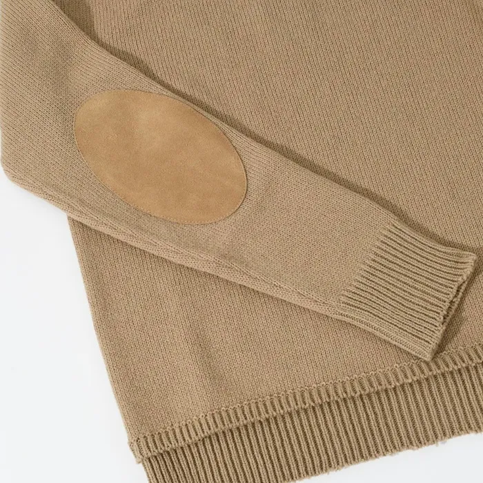 Maison Margiela  |Crew Neck Casual Style Wool Linen Long Sleeves Plain Cotton