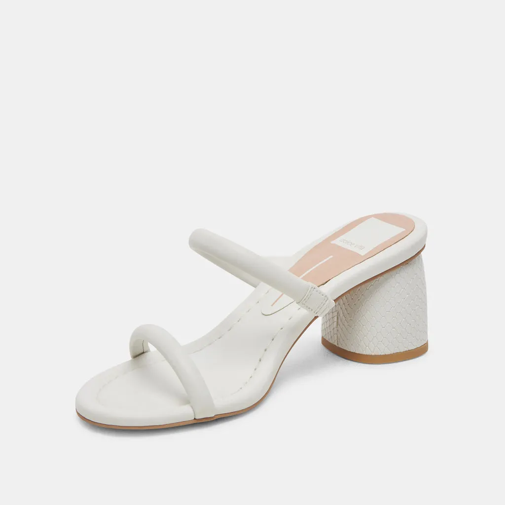 MANDIE HEELS WHITE STELLA– Dolce Vita 6952072773698