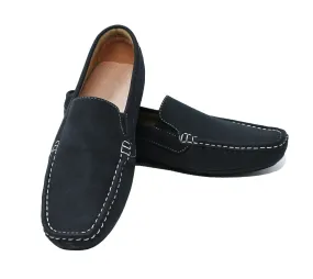 Mocassini uomo casual eleganti estivi nero scarpe Man's Shoes espadrillas barca