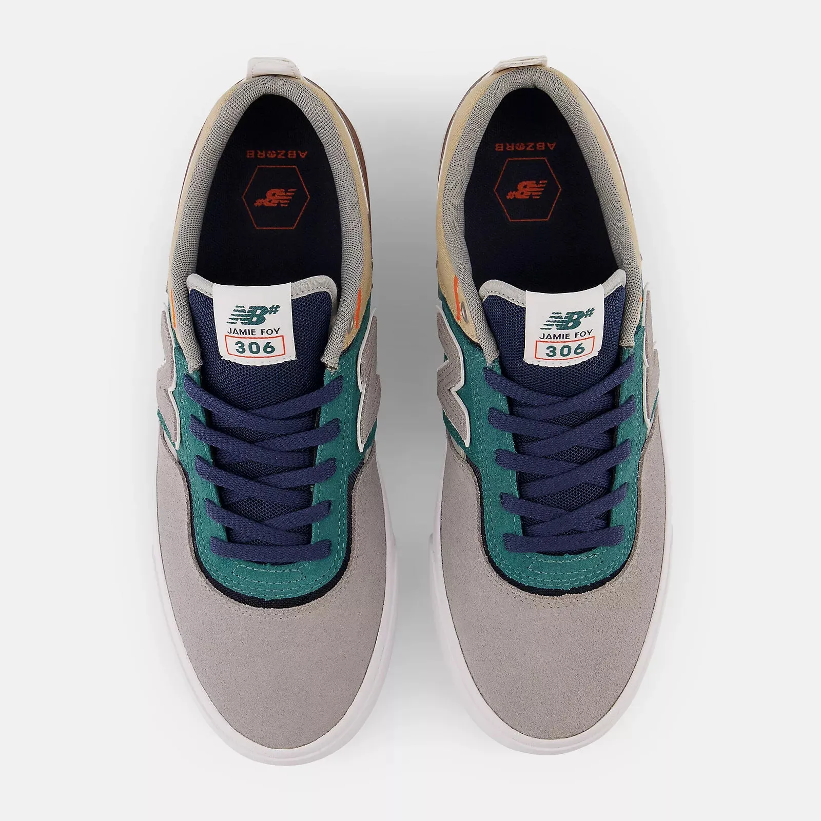 New Balance Numeric - NM306FIF - Grey with Teal