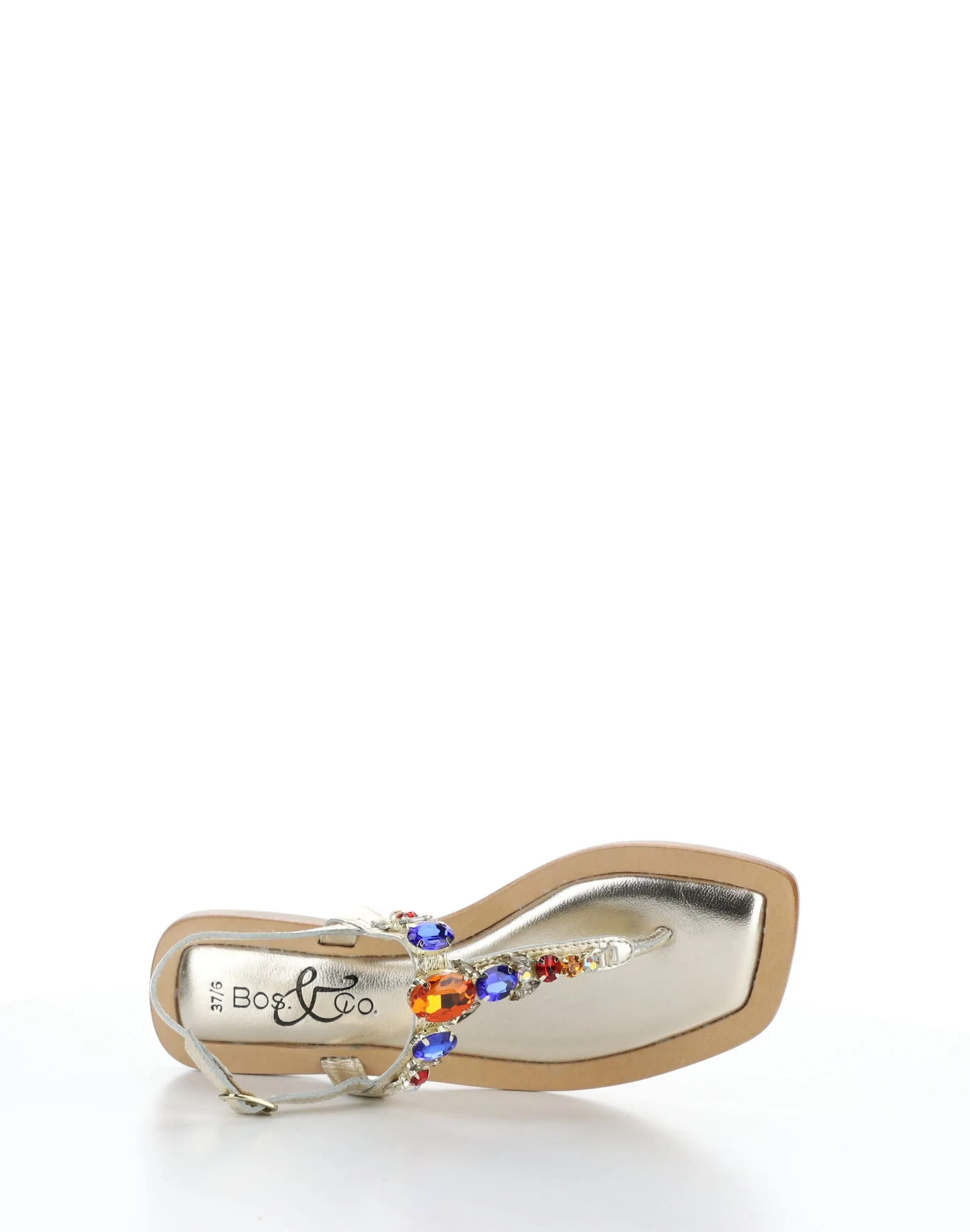 OTU GOLD Buckle Sandals