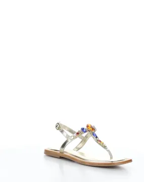 OTU GOLD Buckle Sandals