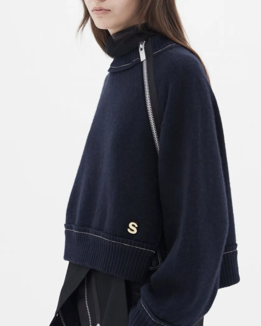 sacai  |Casual Style Street Style Long Sleeves Plain