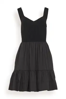 Short Josephina Dress in Black