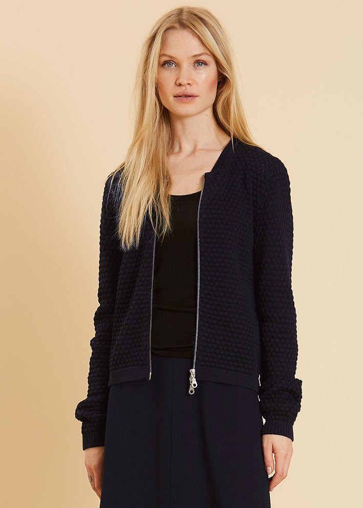 Sibin Linnebjerg Ane Cardigan - Navy