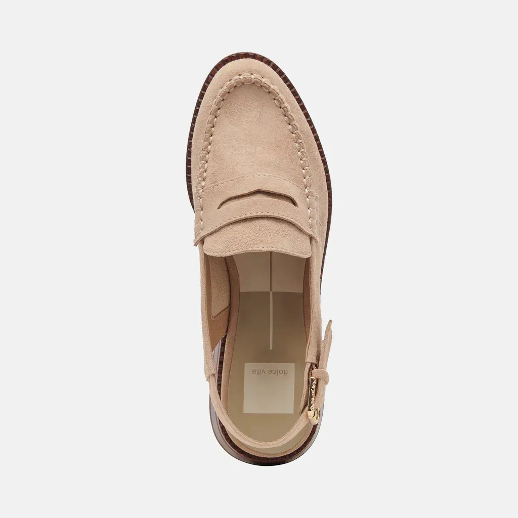 The Hardi Loafer by Dolce Vita - Camel Suede