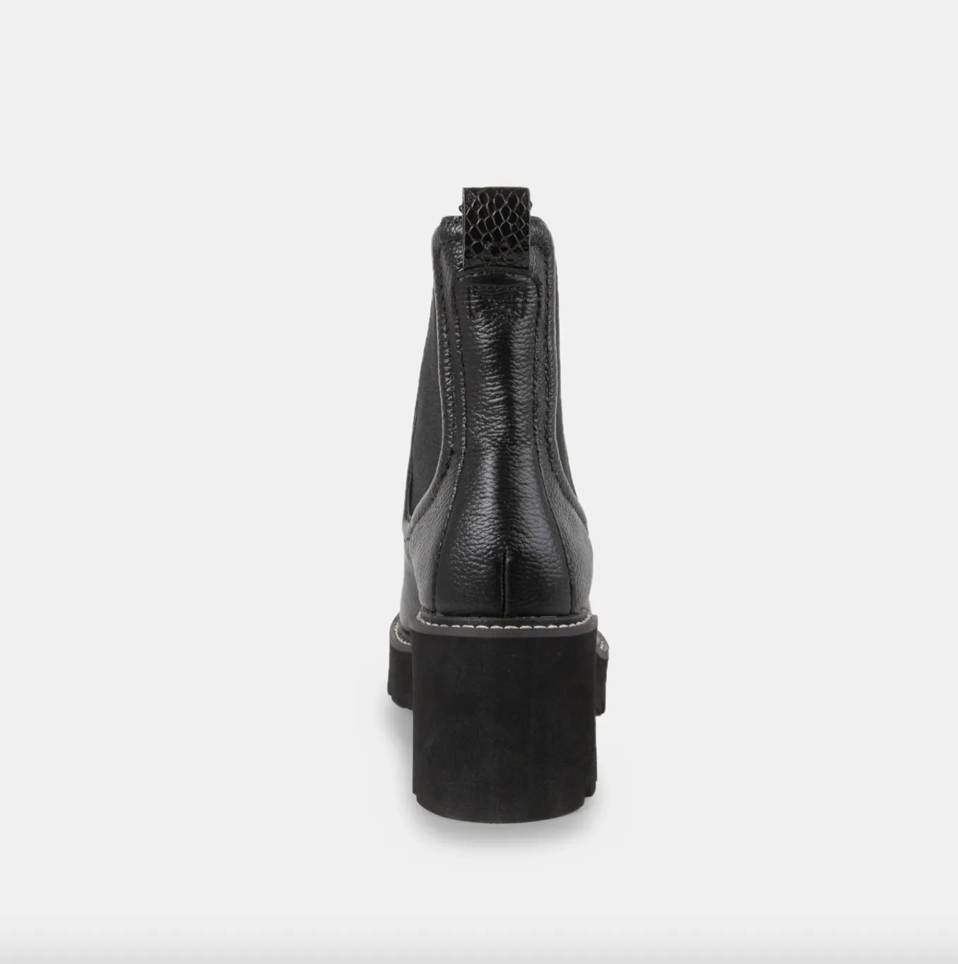 The Hawk H2O Booties by Dolce Vita - Jet Black Leather *WATERPROOF