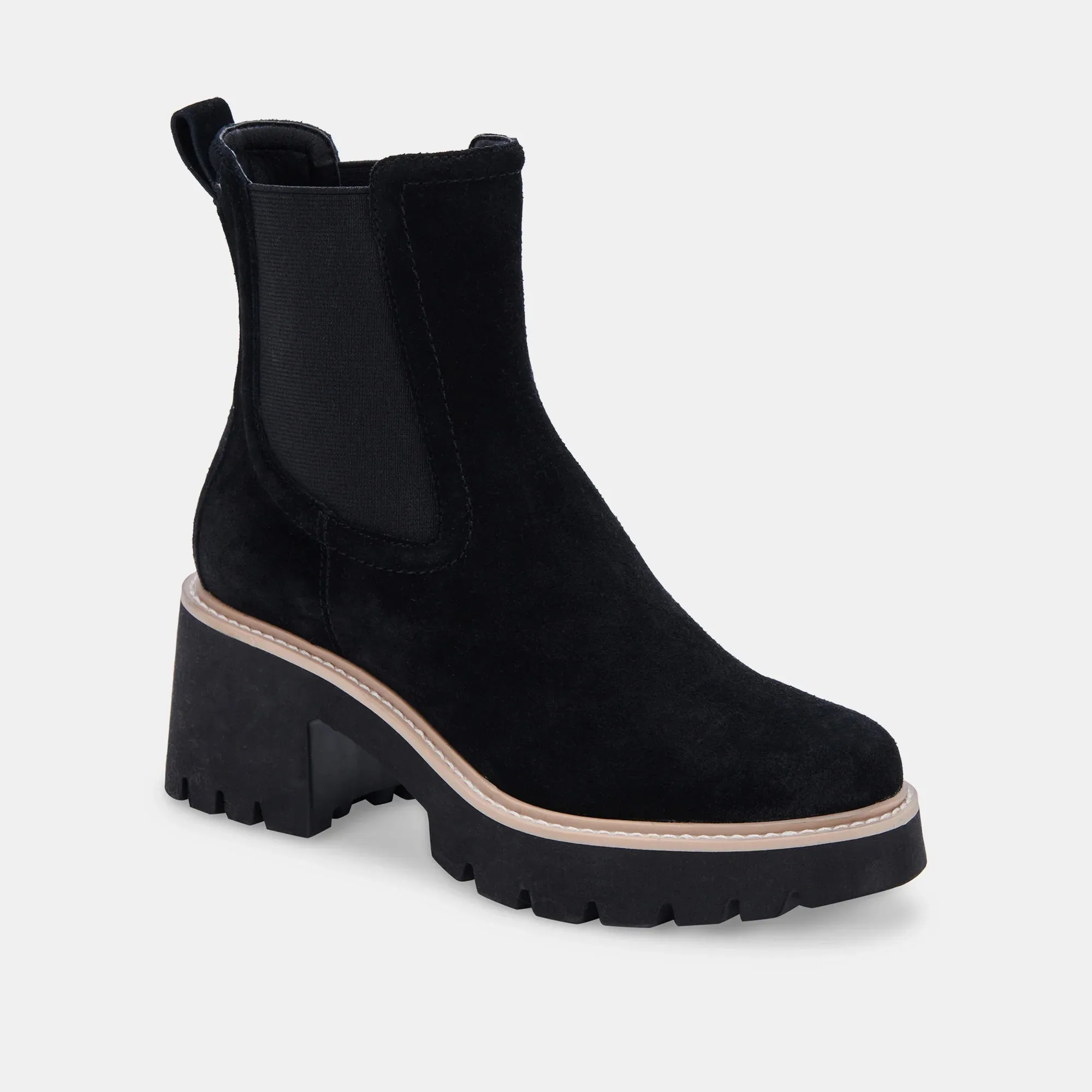 The Hawk H2O Booties by Dolce Vita - Onyx Suede *WATERPROOF