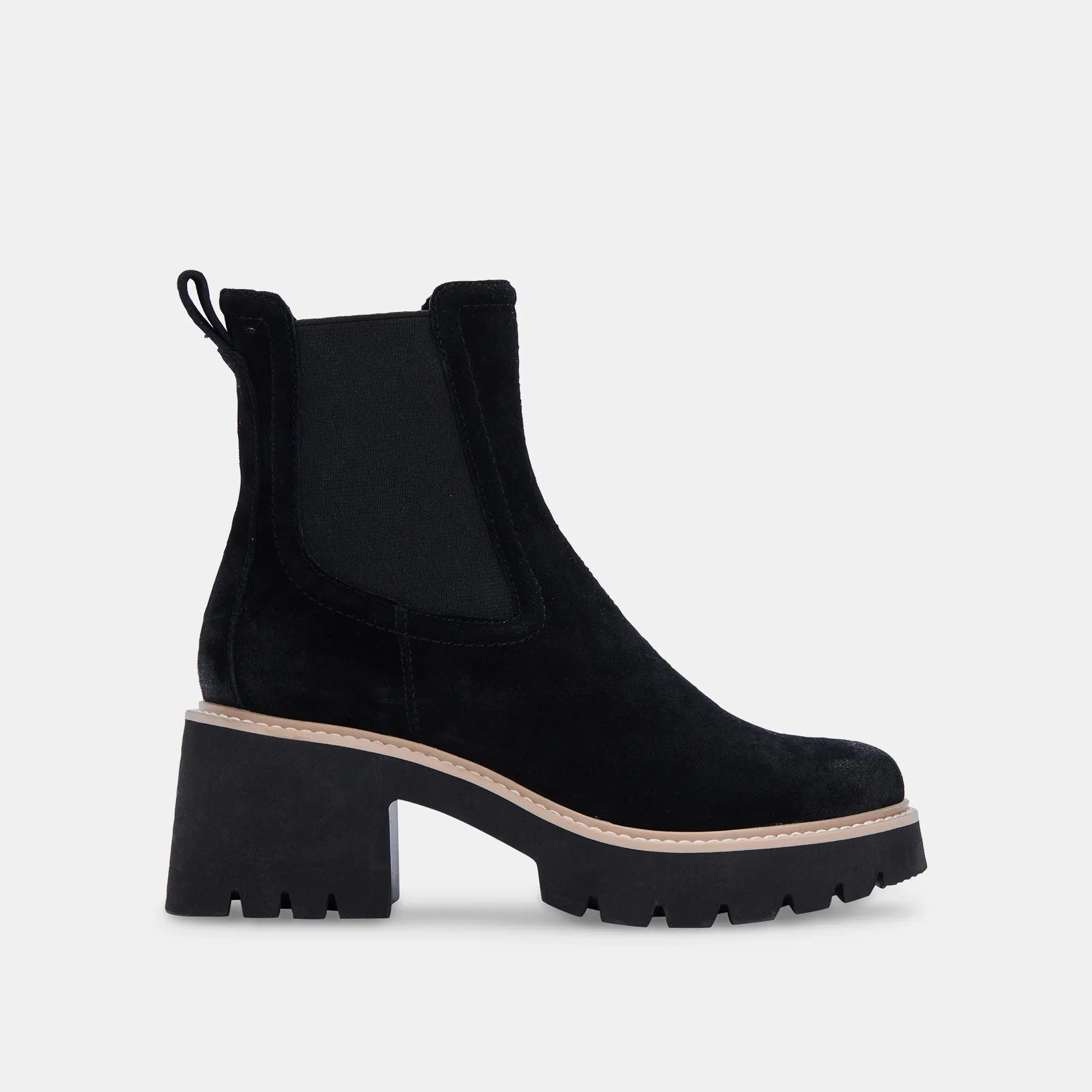 The Hawk H2O Booties by Dolce Vita - Onyx Suede *WATERPROOF