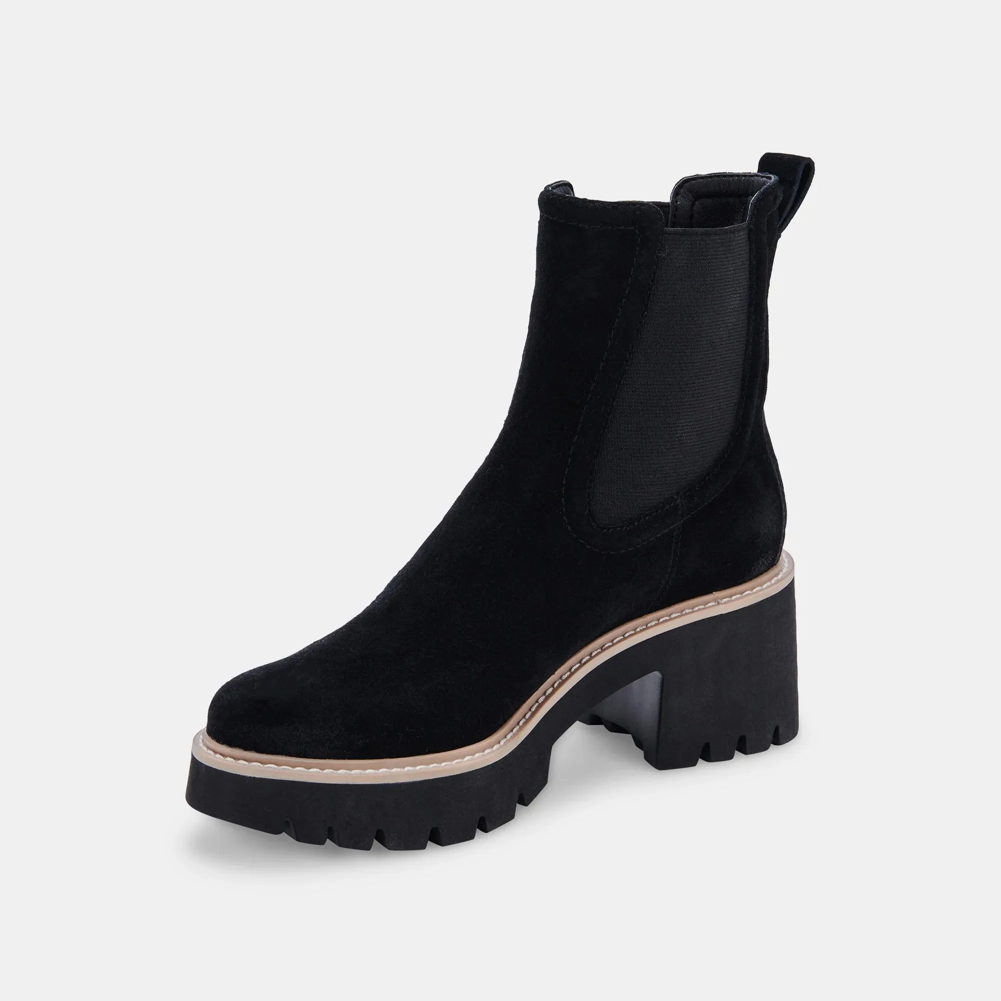 The Hawk H2O Booties by Dolce Vita - Onyx Suede *WATERPROOF