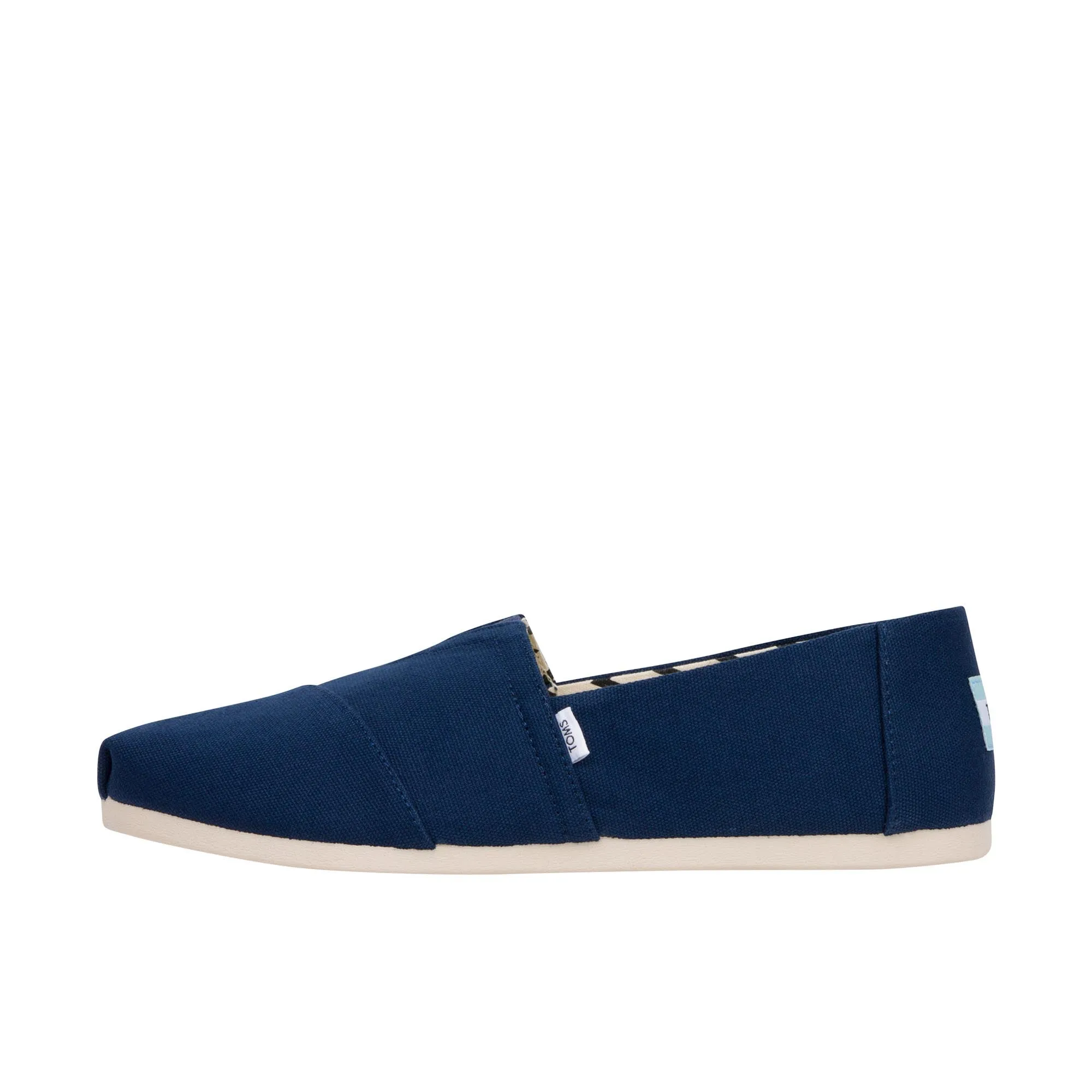 TOMS Alpargata Recycled Cotton Canvas Navy