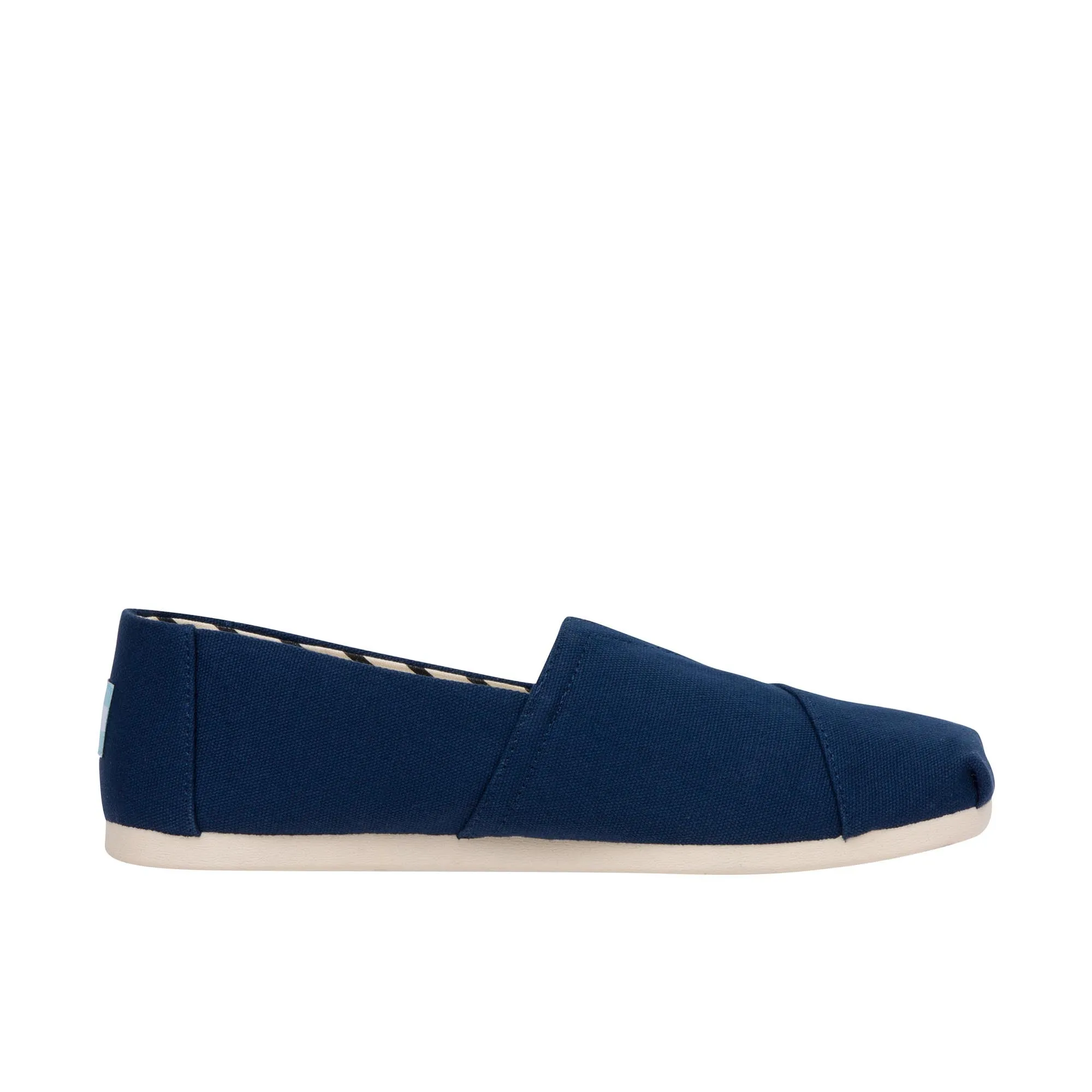 TOMS Alpargata Recycled Cotton Canvas Navy