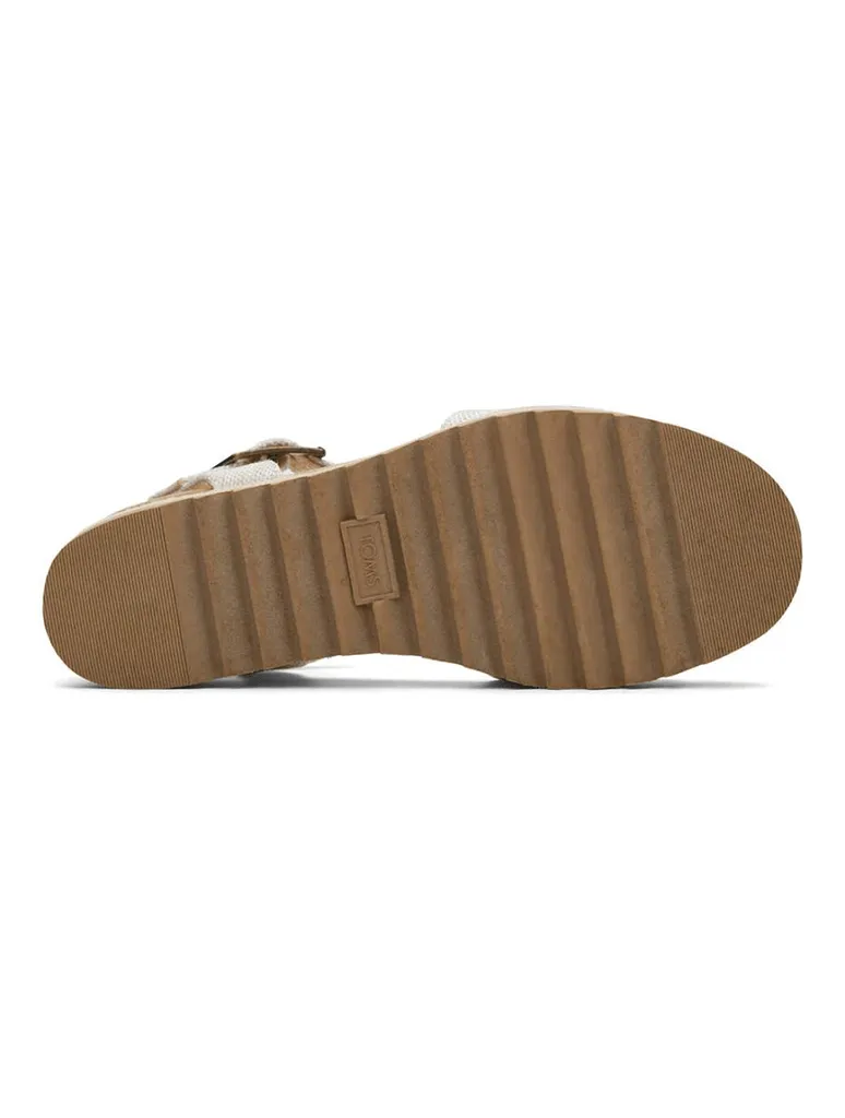 TOMS Diana Wedge Sandal in Natural Yarn Dye