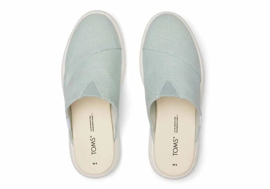 Toms Women's Alpargata Mallow Mule Heritage Canvas Slip On Shoe