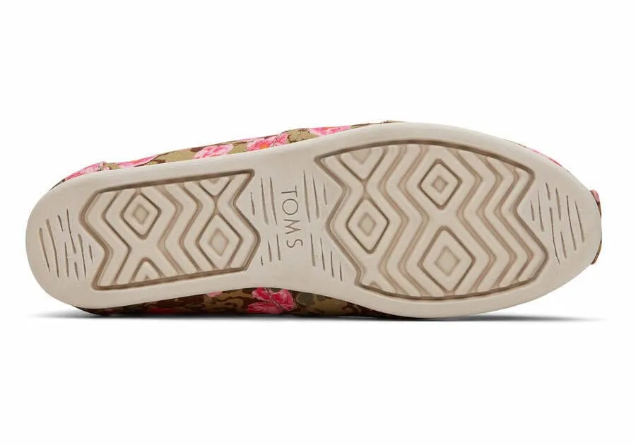 Toms Women's Alpargata Prints Slip On Shoe