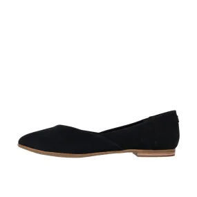 TOMS Womens Jutti Neat Flat True Black