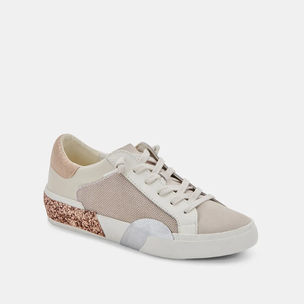 ZINA SNEAKERS LIGHT GOLD MESH– Dolce Vita 6665700802626