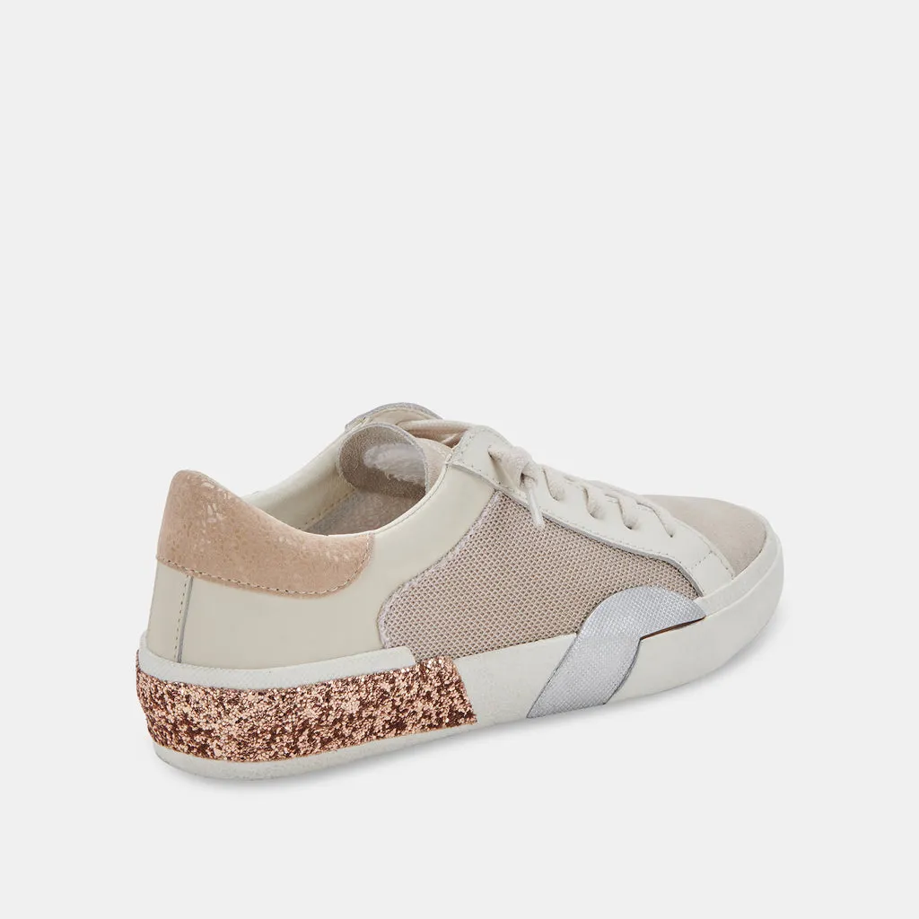 ZINA SNEAKERS LIGHT GOLD MESH– Dolce Vita 6665700802626