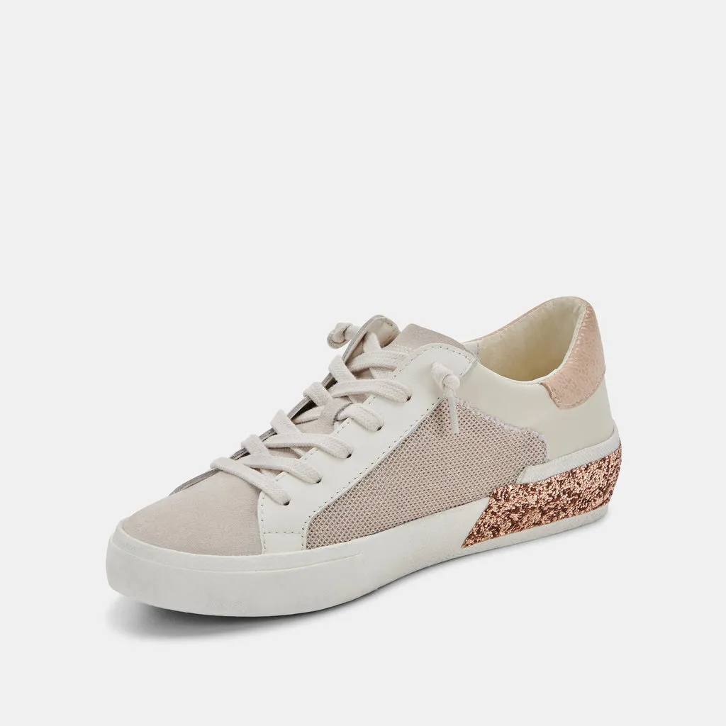 ZINA SNEAKERS LIGHT GOLD MESH– Dolce Vita 6665700802626