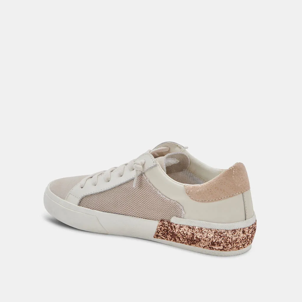 ZINA SNEAKERS LIGHT GOLD MESH– Dolce Vita 6665700802626