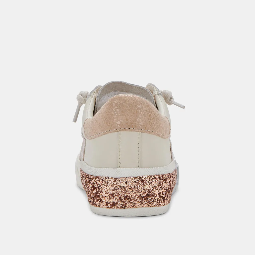 ZINA SNEAKERS LIGHT GOLD MESH– Dolce Vita 6665700802626